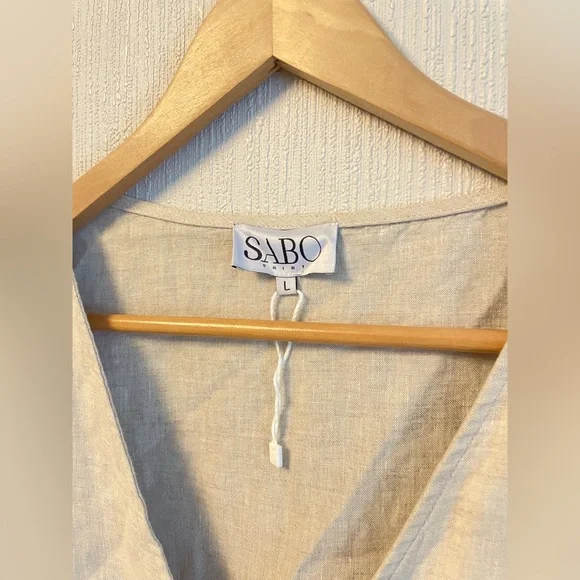 Linen Mini Dress - Picture 5 of 6